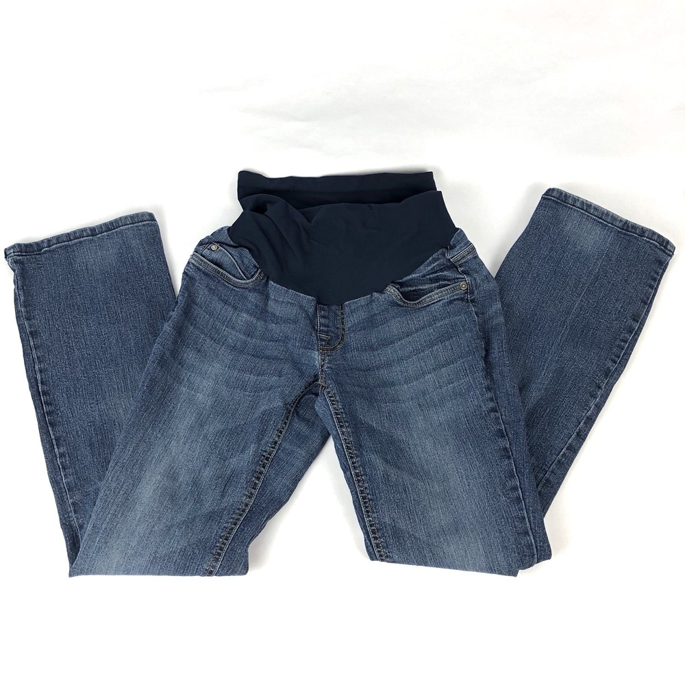 Motherhood Maternity Jeans Small Stretch‎ Blue Women's Comfort